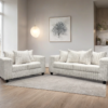 510 Cream - Sofa & Loveseat Set