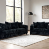 510 Black - Sofa & Loveseat Set