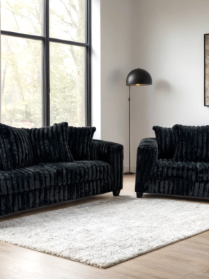 510 Black - Sofa & Loveseat Set