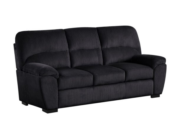 Tiffany10 Black - 2PC or 3PC Living Room Set