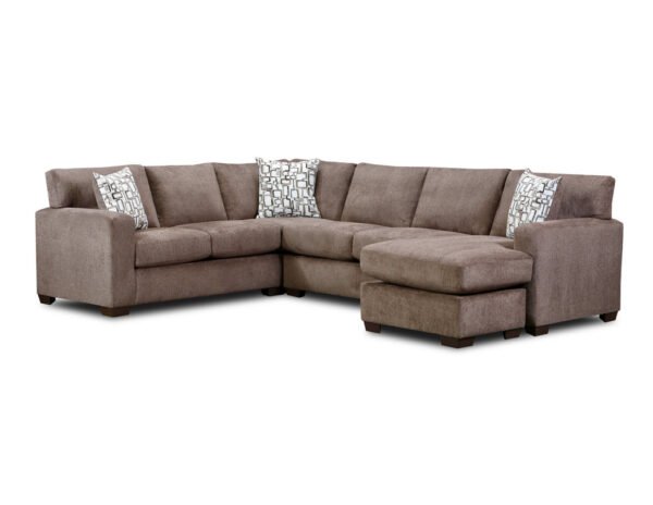 106 Brown Sectional