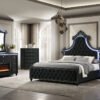 Majesty2 Black 4PC or 5PC Set - Queen, King