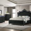 Kingdom Black 4PC OR 5PC Set - Queen, King