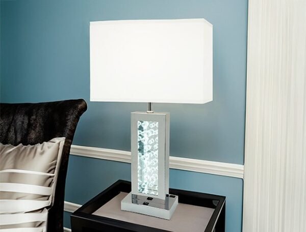 6247T MONICA LAMP CHROME-LED ACCENT