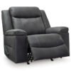 65307-25-angle-open-sw Ashley 6530725 - OVERSIZED "BIG MANS" Rocker Recliner