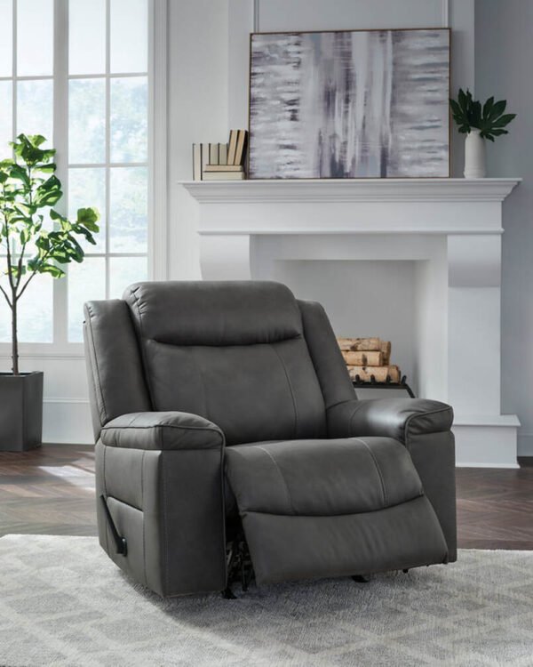 65307-25-open Ashley 6530725 - OVERSIZED "BIG MANS" Rocker Recliner