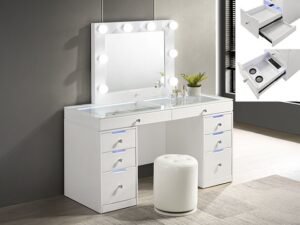 B4852WHSET LUXO VANITY