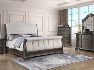 B1000 4pc or 5pc Bedroom Set - Queen , King