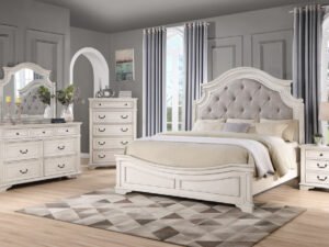 B6010 - 4pc or 5pc Bedroom Set - Queen, King