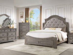 B6010 - 4pc or 5pc Bedroom Set - Queen, King