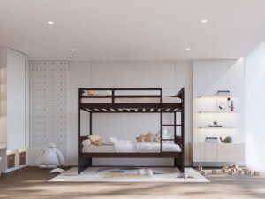 BB10 Twin/Twin Bunk Bed Espresso