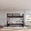 BB12 Twin/Twin Bunk Bed Black
