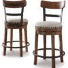 D546-430 - 30" BAR HEIGHT Swivel Barstool