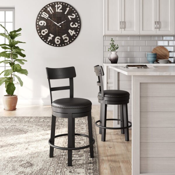 D546-624 - 24" COUNTERHEIGHT Swivel Barstool