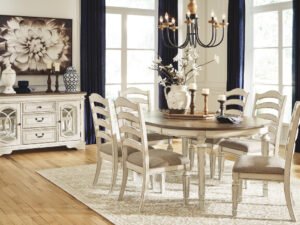 D743 - 7pc Dining Set