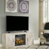 EW0331-268 - TV Stand w/Fireplace 60"L