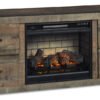 EW0446-268 - TV Stand w/Fireplace 60" L