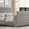 Future Gray Platform Bed - Queen, King