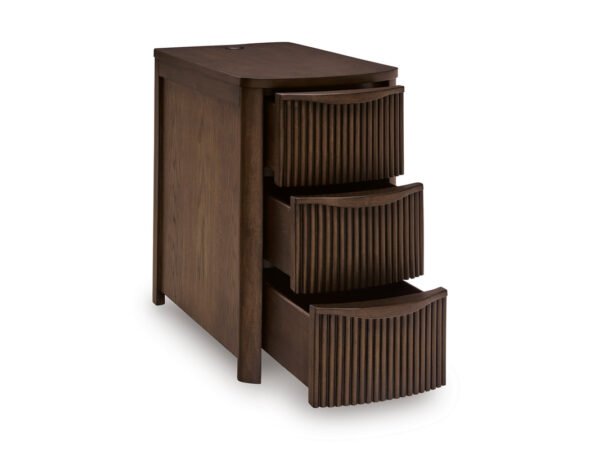 T208-217 - End Table (USB-A / USB-C Ports)