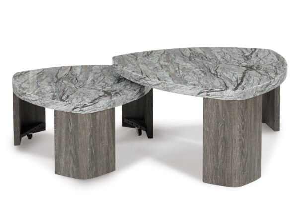 T600-0 - Stacked Cocktail Table