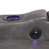 topgun2darkgrey-3_orig TOPGUN2 Dark Gray - Power Recliner (Bluetooth Speaker + Led Light)