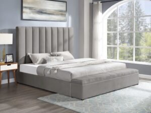 Valencia - Gray Platform Bed