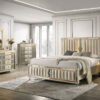 Venetian 4pc or 5pc Platform Bedroom Set - Queen, King