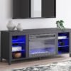 W2721-168 - TV Stand w/ Fireplace 59"L (LED Lights)