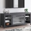 W2721-168 - TV Stand w/ Fireplace 59"L (LED Lights)
